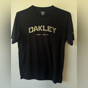 Oakley Men's Black Graphic Tee